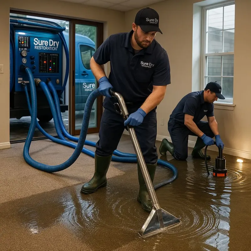 Water Extraction and Removal process in Woodfin, NC